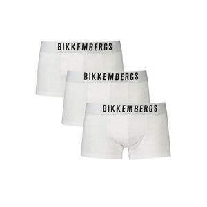 Bikkembergs White Polyester Men Men's Boxer